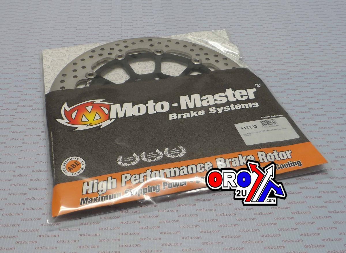 DISC BRAKE FRONT HALO TRIUMPH, MOTO-MASTER , T955, 113133, ROAD, MC, DAYTONA, TRIPLE