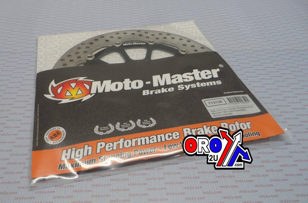 DISC BRAKE FRONT MONSTER, MOTO-MASTER. DIAVEL, 113138, ROAD, MC, MONSTER 796/1100S