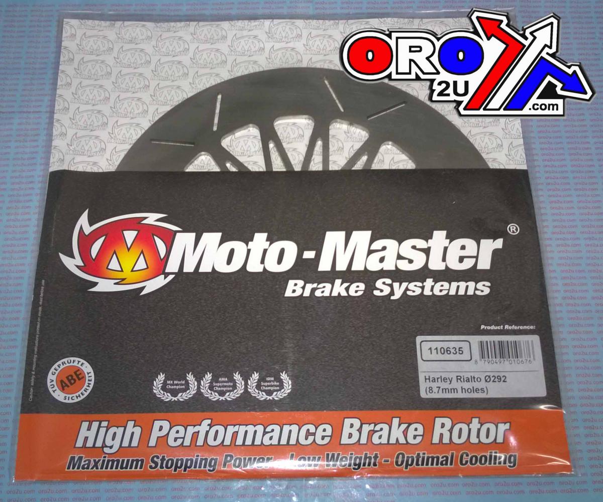 DISC BRAKE REAR HARLEY RIALTO, MOTO-MASTER ,110635, ROAD, MC