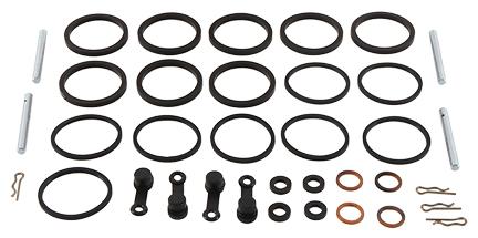 BRAKE CALIPER REBUILD KIT ALLBALLS, ALLBALLS 18-3119 SUZ GSXR750-1100 86-88 FRONT