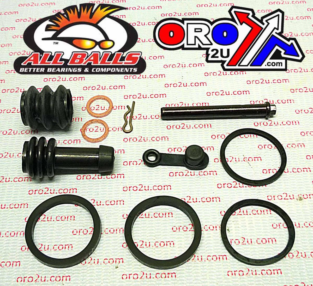 BRAKE CALIPER REBUILD KIT ALLBALLS, ALLBALLS 18-3152 KAW VN900 FRONT/ZR750 01-05 REAR