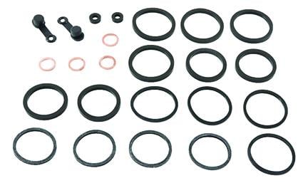 BRAKE CALIPER REBUILD KIT ALLBALLS, ALLBALLS 18-3262 HON CB/CBR/CRF 650/1000 16-22 FRONT