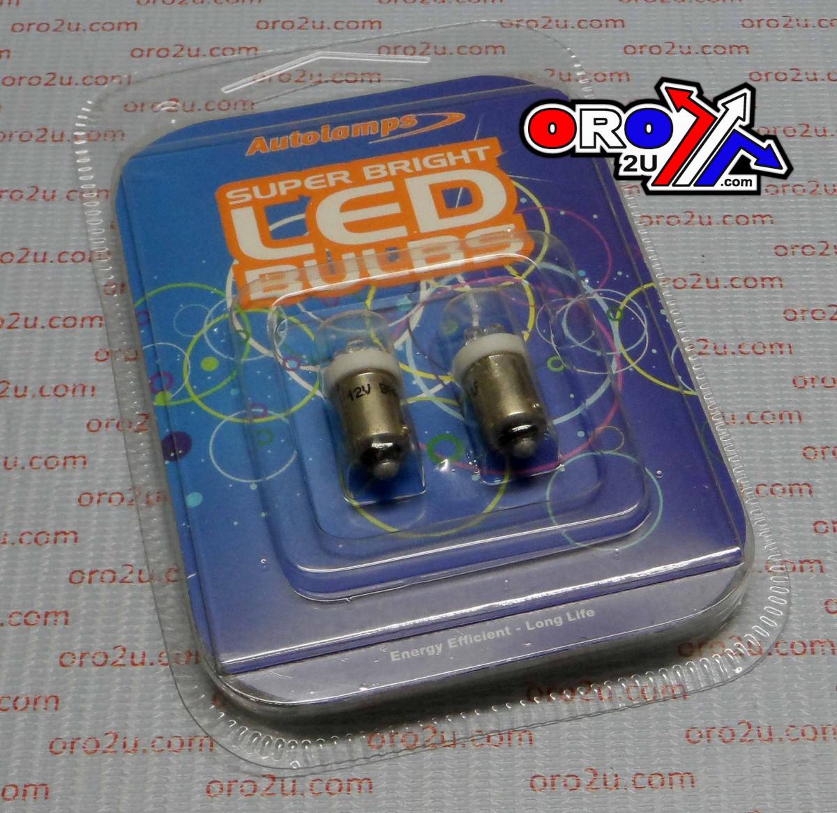 LED BULB 12V WHITE BA9S