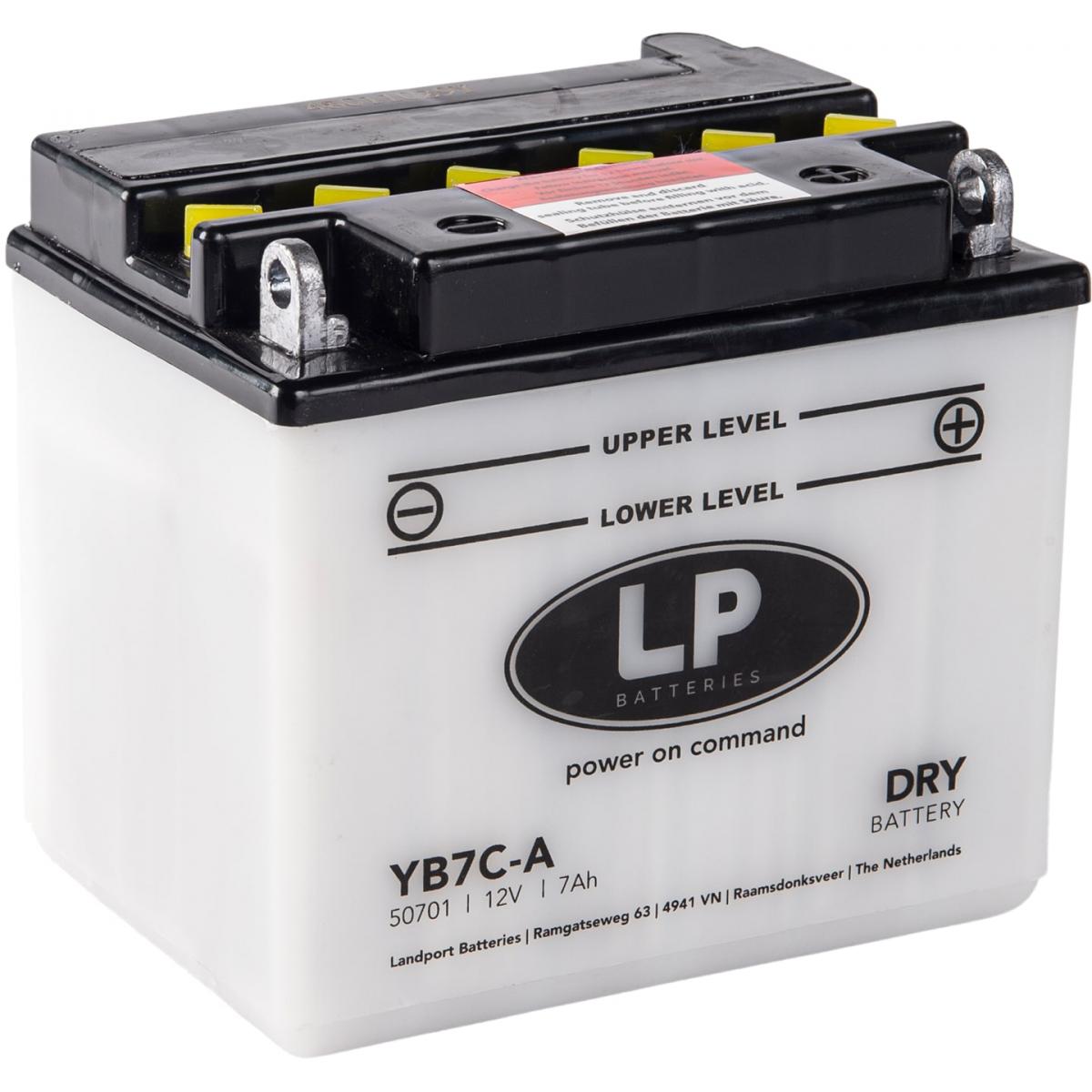 BATTERY LB7C-A 12V 8Ah. DRY, LANDPORT 50712, MB YB7C-A