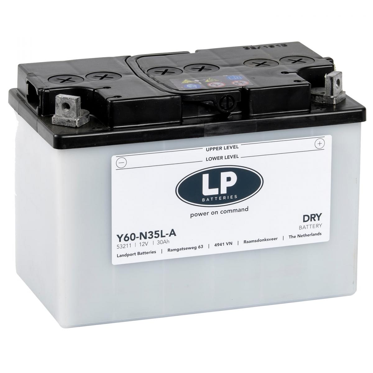 BATTERY L60-N35L-A 12V 30A DRY, LANDPORT MB Y60-N35L-A