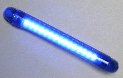 LED MINI LIGHT BAR 115x8 BLUE KS25-9640