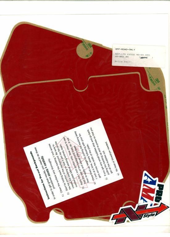 N07-175 KX500 90-95 RED, MOTO X BACKGROUNDS