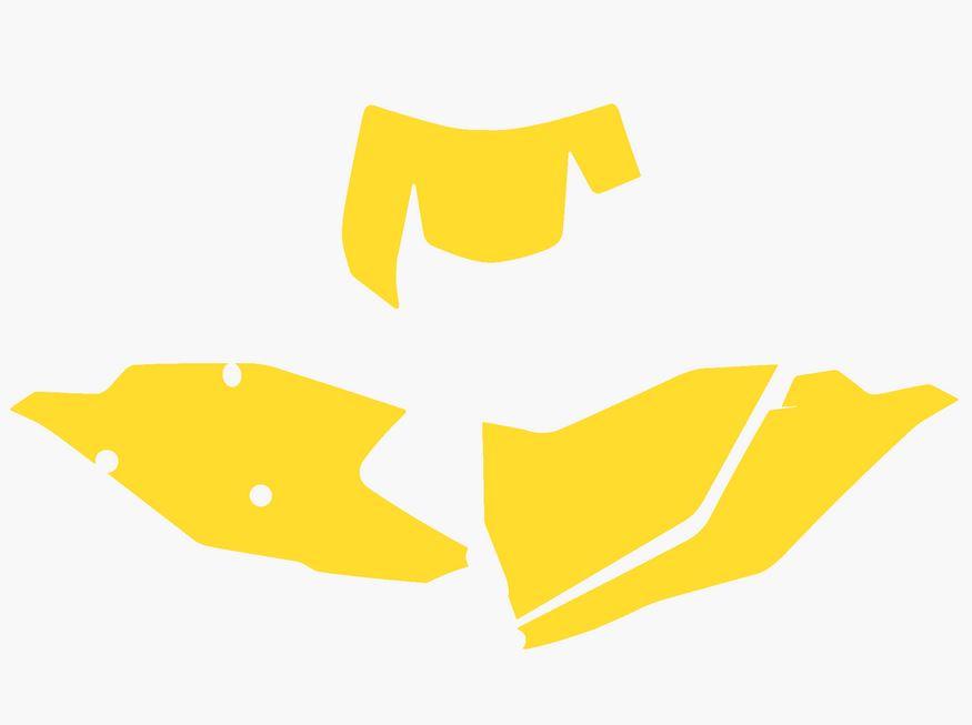 KTM EXC 17-19 BACKGROUNDS, YELLOW BLACKBIRD 3526/40, 3526\000004
