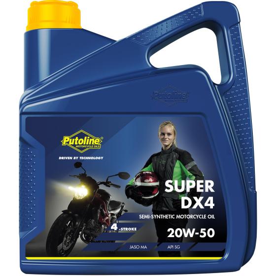4LT SUPER DX4 20/50wt PUTOLINE DX4-20W/50-4, 70098, 4