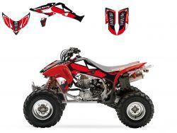 04-20 TRX450R DREAM-2 KIT, BLACKBIRD DECAL KIT 2Q06A