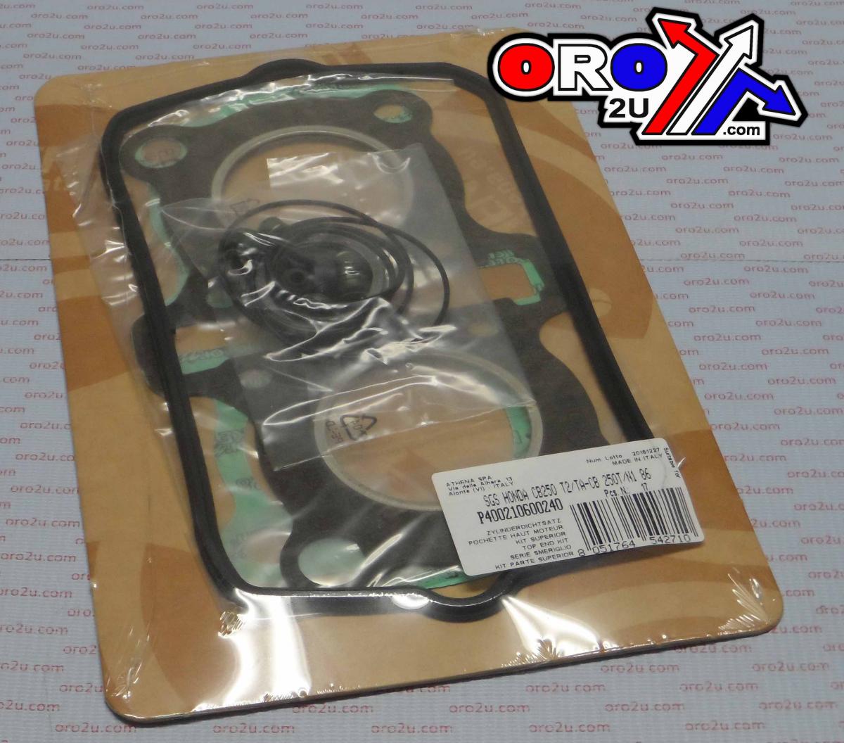 TOP END GASKET SET HONDA CB/CM 250 79-86, ATHENA P400210600240