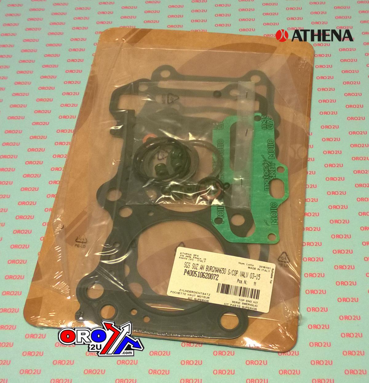 TOP END GASKET SET SUZUKI AN 650 03-18, ATHENA P400510620072 BURGMAN