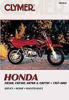 MANUAL XR50/70 97-03 CLYMER