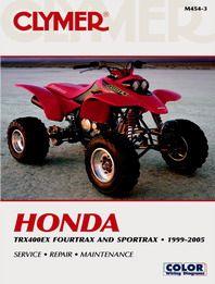 MANUAL TRX400EX 99-07 CLYMER