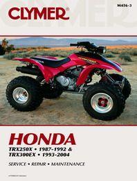 MANUAL TRX250/300 X/EX CLYMER