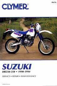 MANUAL DR250/350 90-95 CLYMER