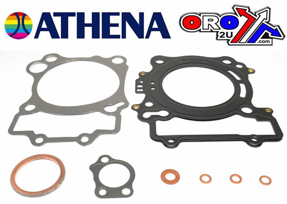 TOP END GASKET SET 77MM YAMAHA WR 250 08-17, ATHENA P400485160018 STD BORE, (Piston included)