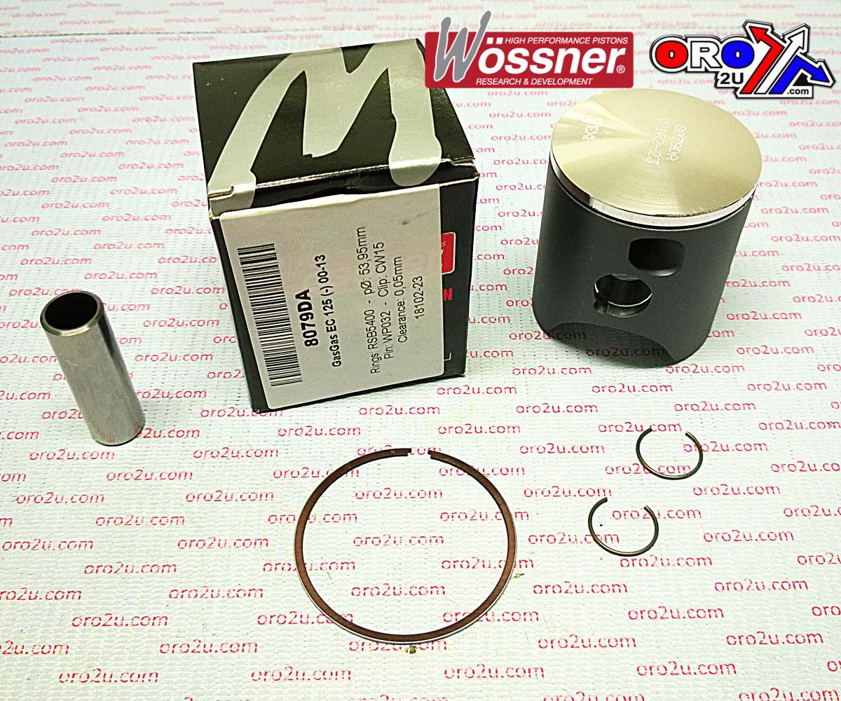 PISTON KIT 00-11 EC125 54.00, WOSSNER GASGAS 8079DC