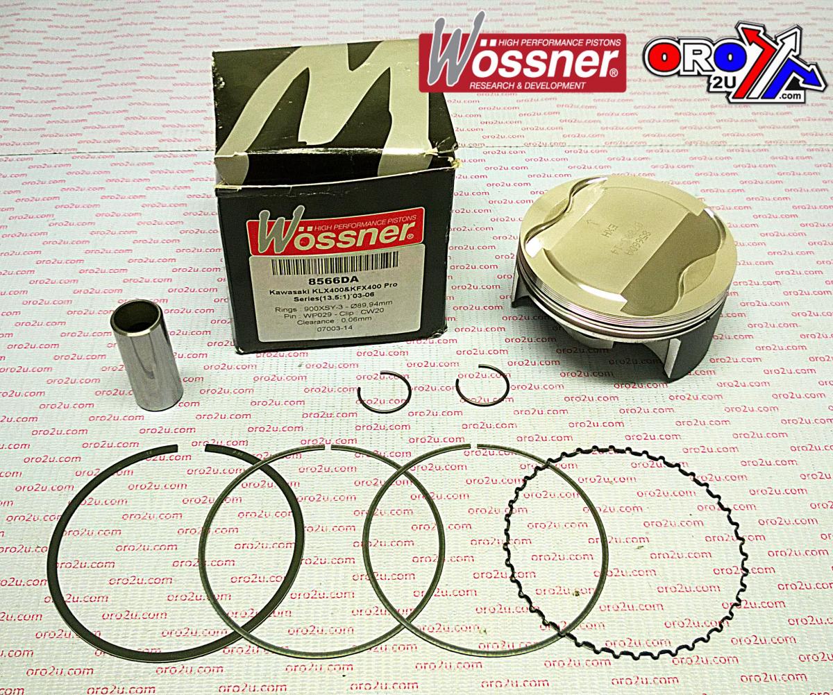 PISTON 03-08 KLX KFX 400 HC 90, WOSSNER WOSSNER KIT 8566DC