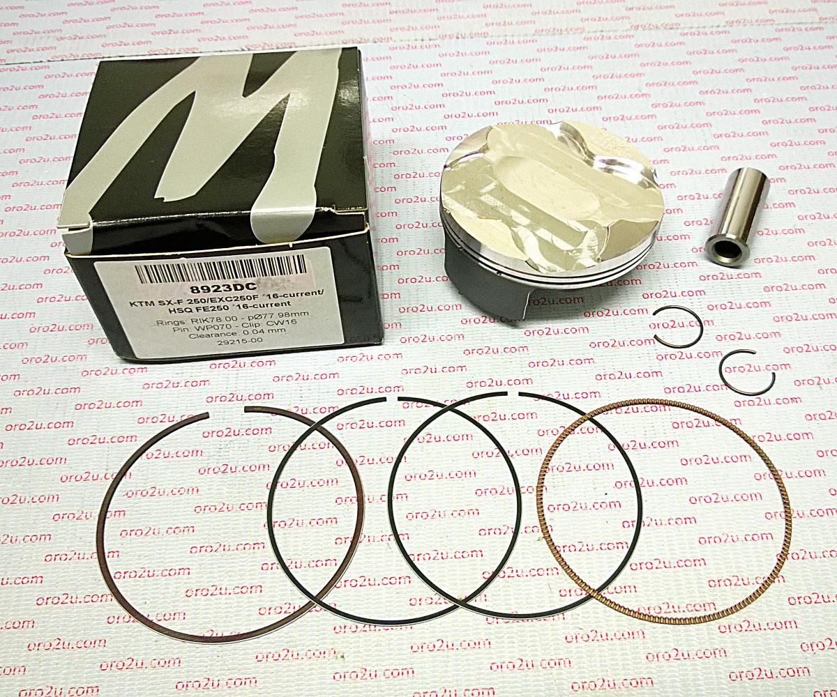 PISTON KIT 16-22 SXF250 78mm A, WOSSNER 8923DA KTM 79030207000