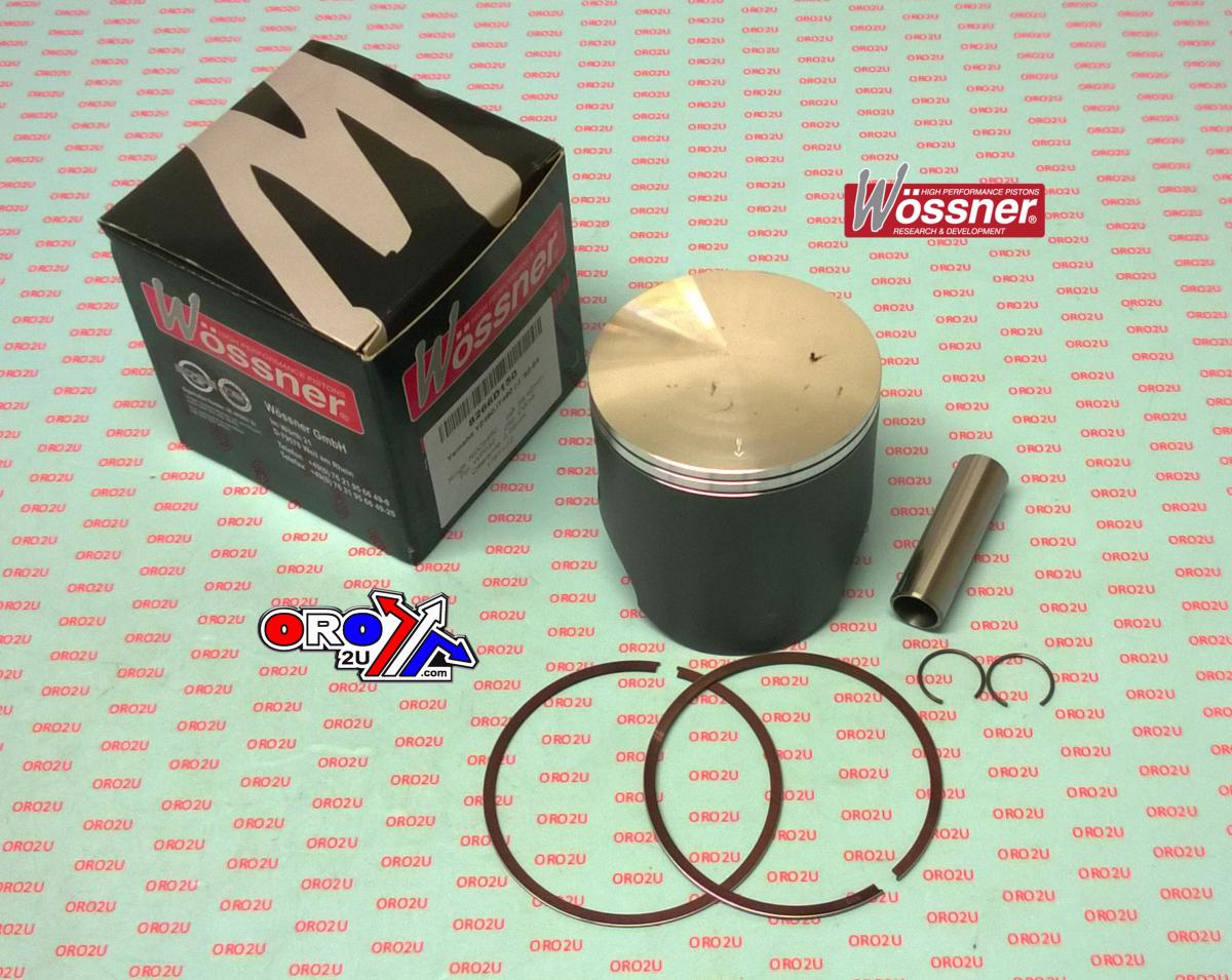 PISTON KIT 82-84 YZ490 88.00mm, FORGED WOSSNER 8266D100