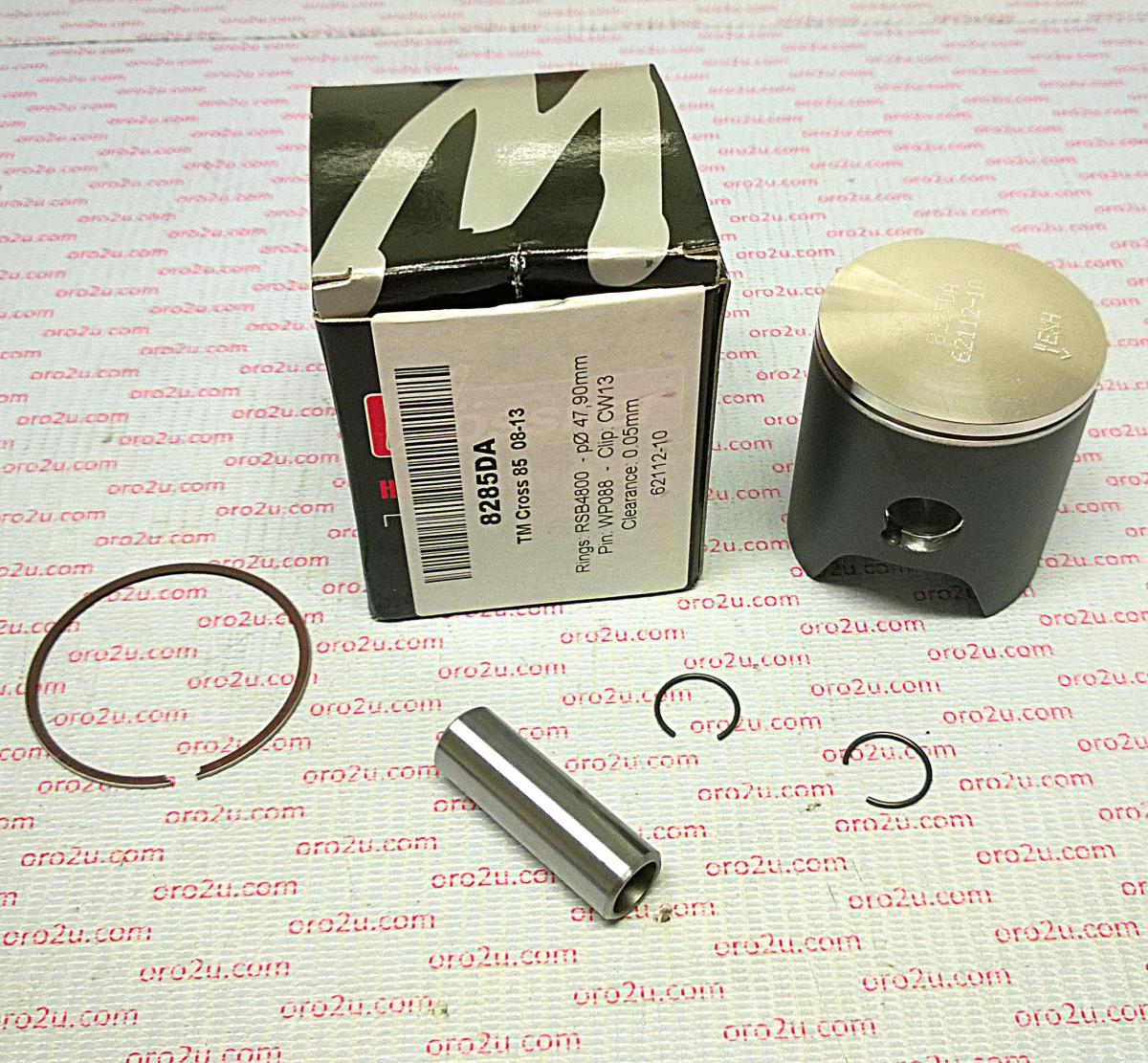 PISTON KIT 08-13 TM85 47.91mm, WOSSNER 8285DB TM FORGED