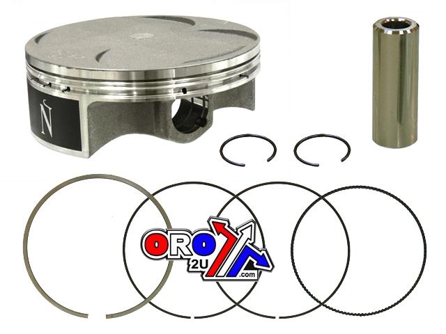PISTON KIT 09-14 KXF450 96mm, NAMURA NX-20045 COMP 12.8:1, KX450F, KX-F450, Hyperdryve