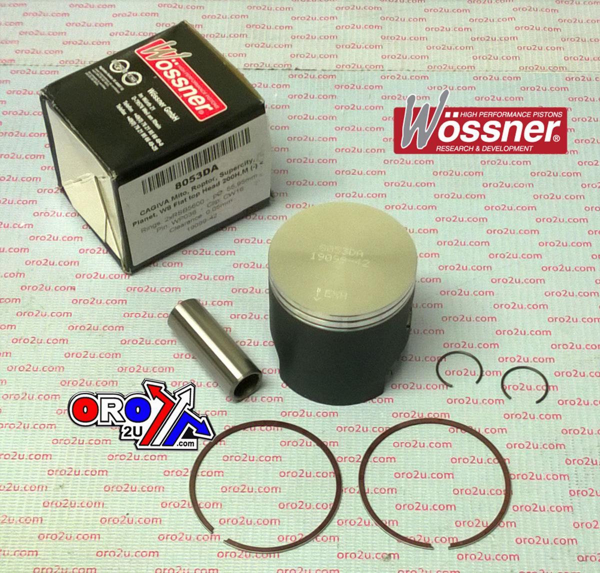 PISTON KIT 125 MITO 93-8 57mm, CAGIVA 8053D100 WOSSNER
