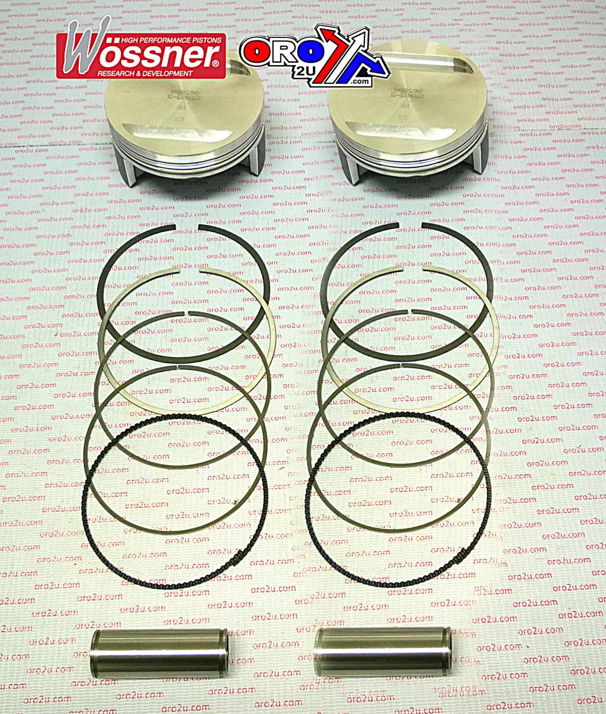 PISTON KIT 06-09 R1200GS 101, WOSSNER K8658DA-2 BMW ROAD, SET/2