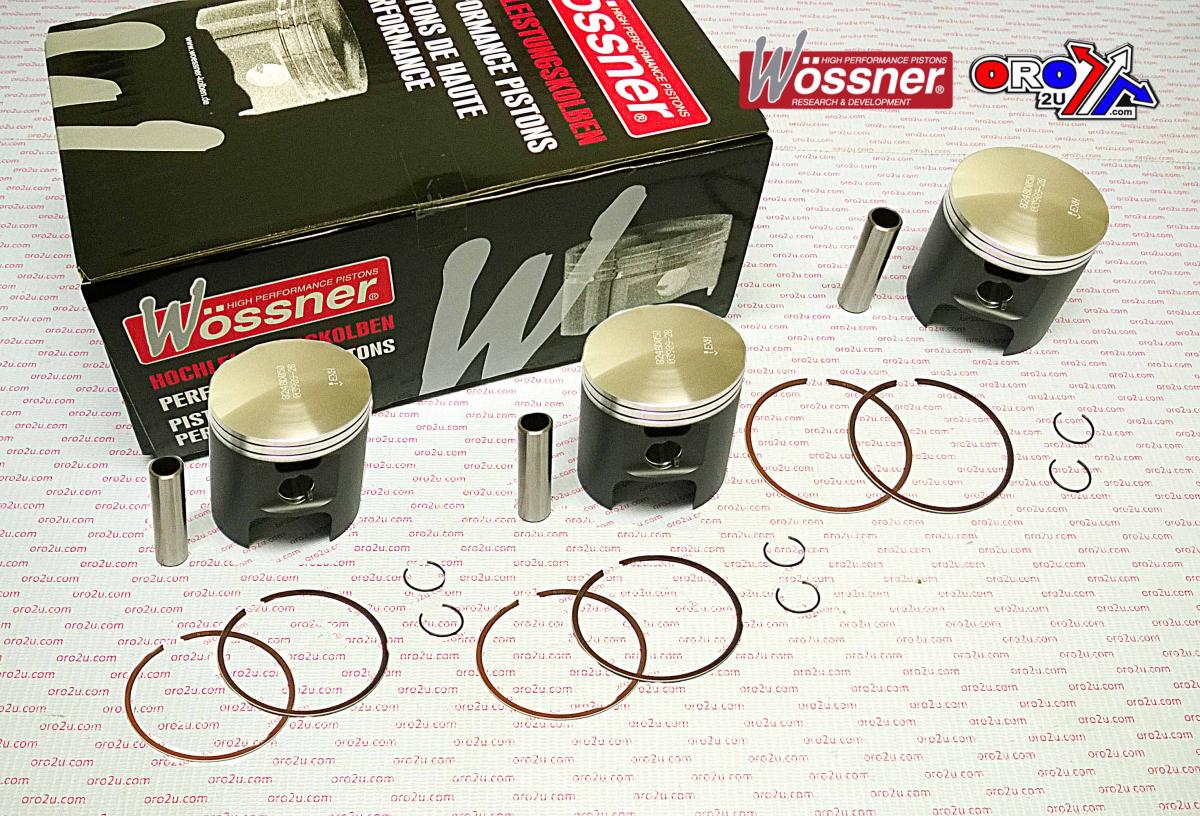 PISTON KIT/3 750 TRIPLE 73.00, WOSSNER K8248D200-3 1972-75