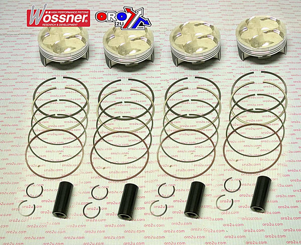 WINTER REBUILD PISTON KIT/4 YAM YZF1000 77.00, WOSSNER K8752DA-4 COMP 13:1