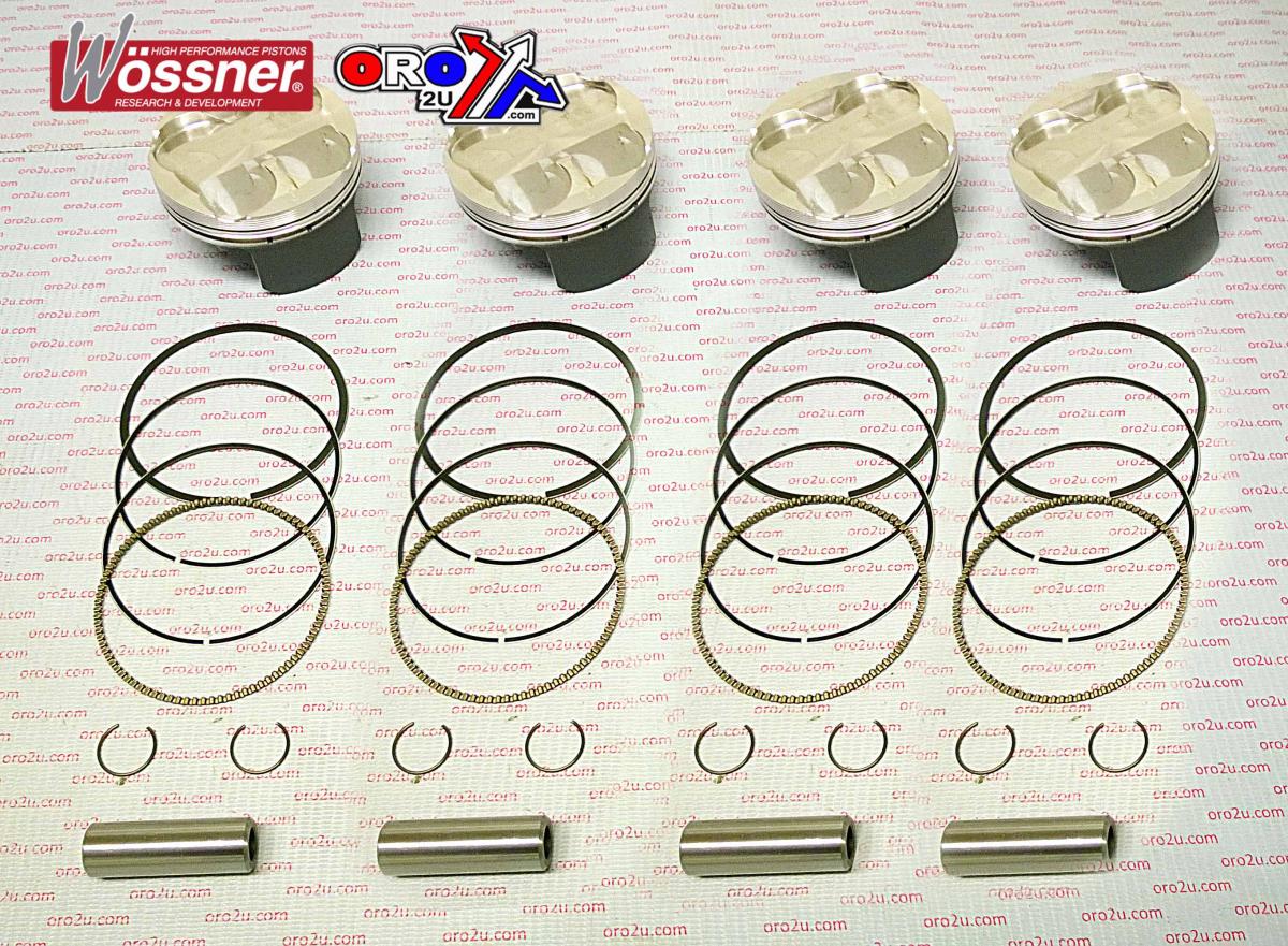 PISTON KIT SET GSXR1000 73.40, WOSSNER K8700DA-4 SUZUKI, 2005-2008