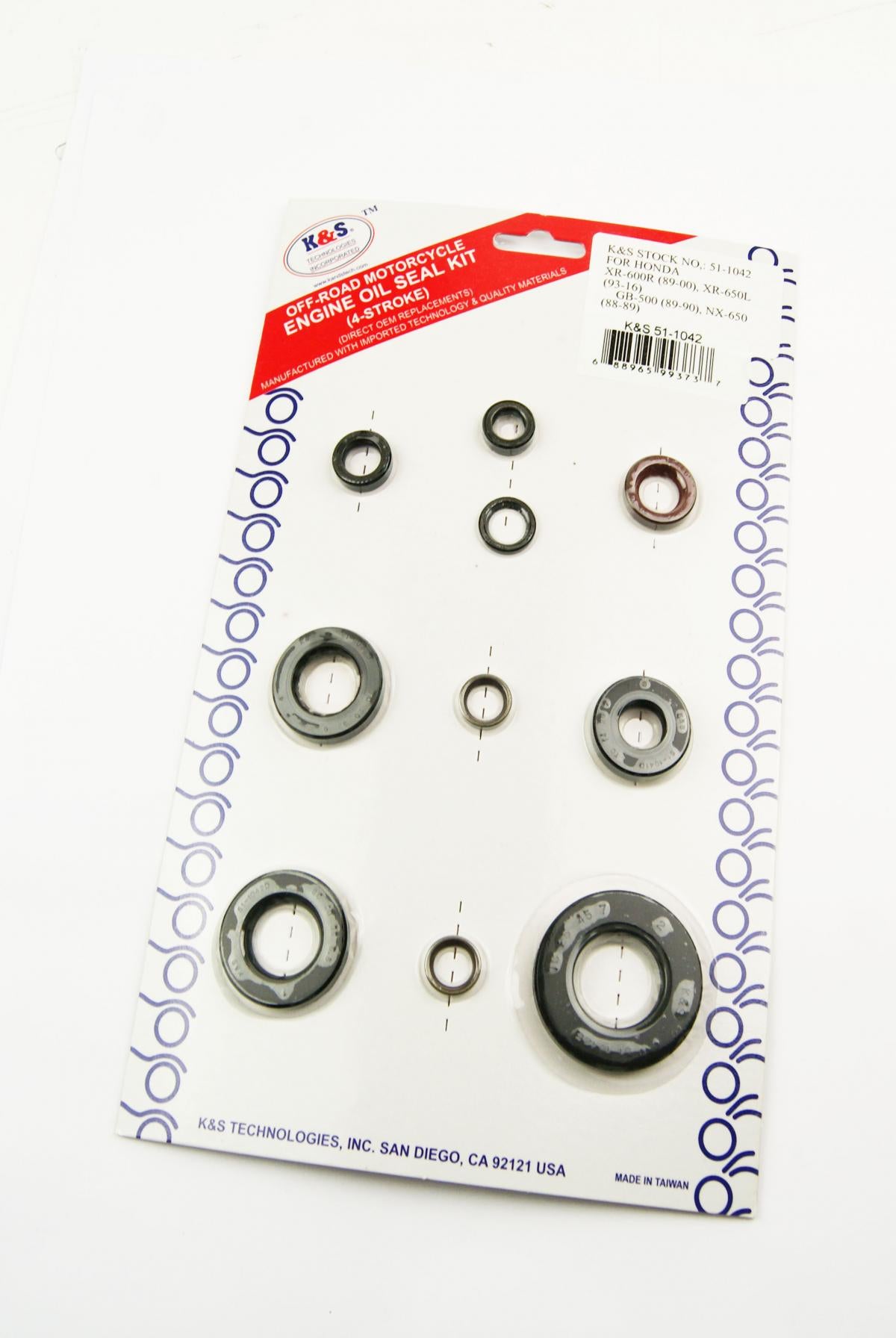 OIL SEAL SET 89-00 XR600R