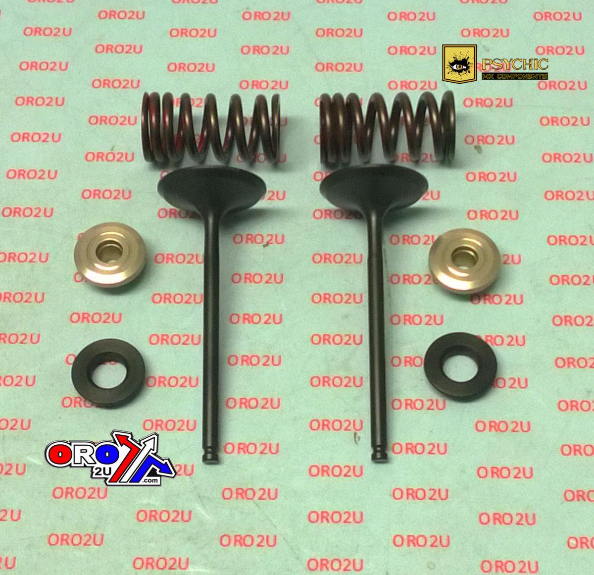 VALVE KIT EXHAUST RMZ250 10-15, PSYCHIC XU-09531EK