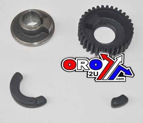 PRIMARY DRIVE GEAR PW50, YAMAHA PEEWEE Y-ZINGER GB03 PW50, 3L5-16111-00-00 + 3L5-16181-01-00 + 3L5-16125-00-00 + 3L5- 16115-00-00