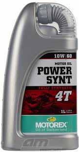 1LT POWER SYNT 4T 10/60W, MOTOREX 7300092 OIL, 10