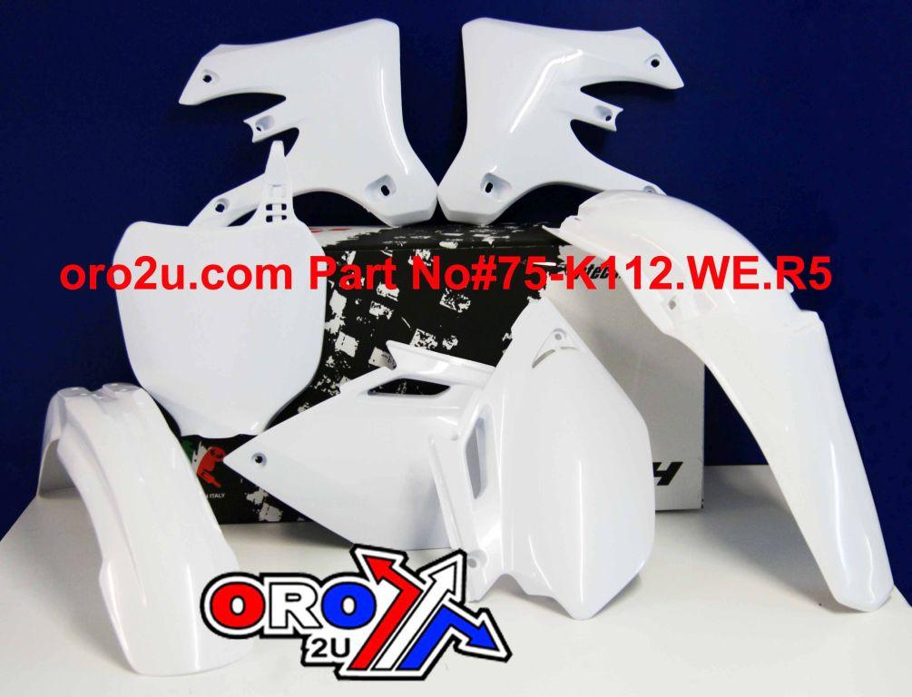Yamaha YZF YZ-F Plastic Kit / Body Set – White – 2003–2005