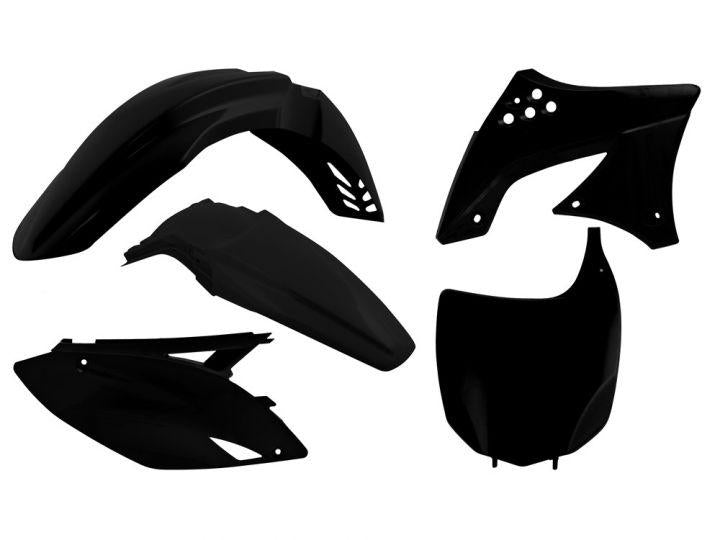 Kawasaki KXF KX-F 450 Plastic Kit / Body Set – Black – 2009–2011