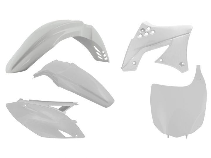 PLASTIC KIT/5 09-12 KXF250 WHT, RTECH R-KITKXF-BN0-509