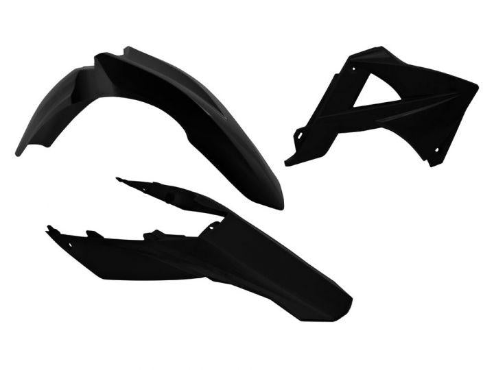 GASGAS Plastic Kit / Body Set Black without front plate – 2011