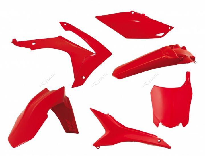 Honda CRF CR-F 250 450 Plastic Kit / Body Set – Red – 2013–2016