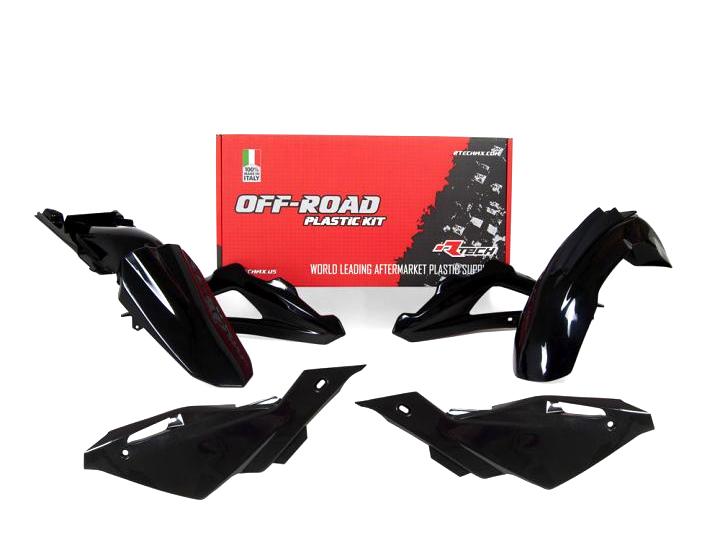 Husqvarna Plastic Kit / Body Set – Black - 2009–2013