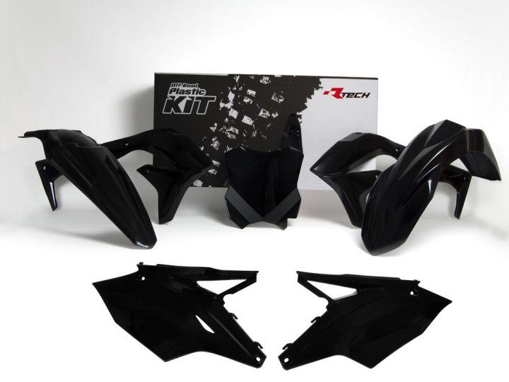 Kawasaki KXF KX-F 450 Plastic Kit / Body Set – Black – 2016–2018