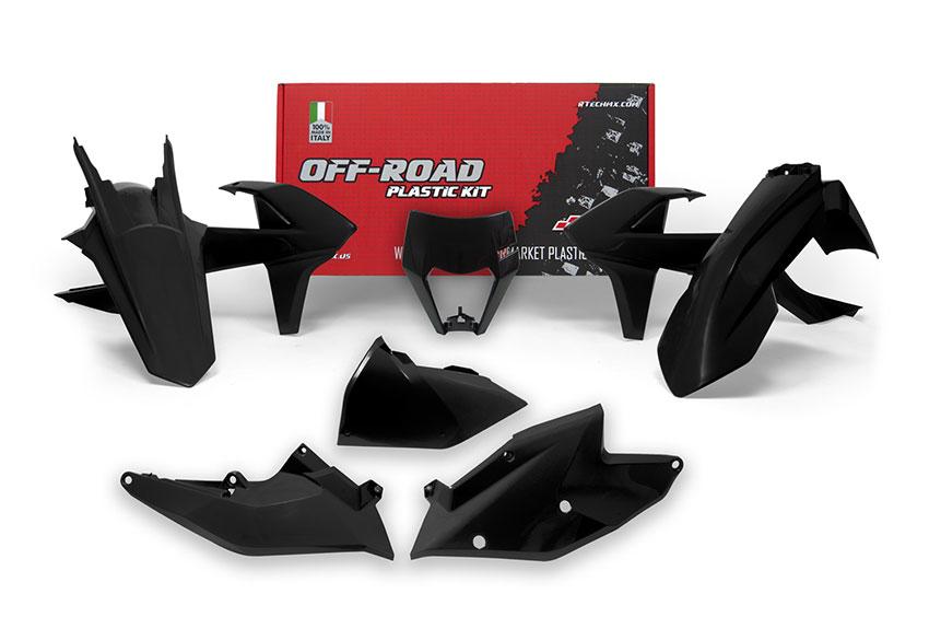 KTM EXC-F / EXC Plastic Kit / Body Set – Black – 2017–2019