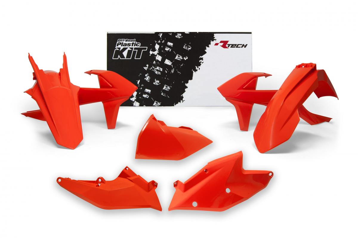 KTM EXC-F / EXC Plastic Kit / Body Set – Orange – 2017–2019