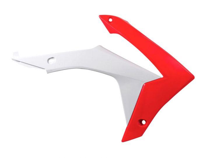 Honda CRF 450 2013-2016 / CRF 250 2014-2017 Radiator Scoops Red & White