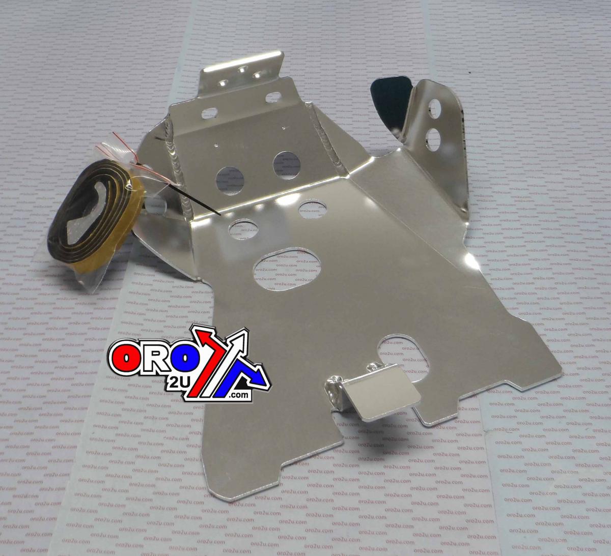 SKIDPLATE ENDURO GAS GAS 250-3, 121410237, ALUMINIUM BASH PLATE
