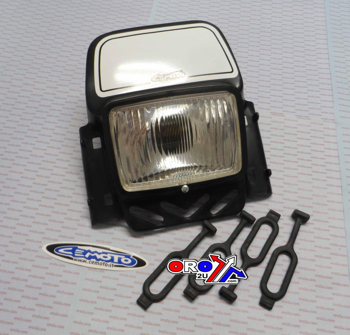 TRIALS HEAD LIGHT BLACK C.2205 02 BLACK