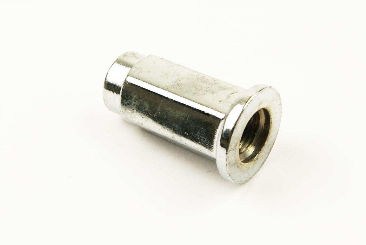 LUG NUT 3/8" 24TPI FLAT CHROME, LUG5CA