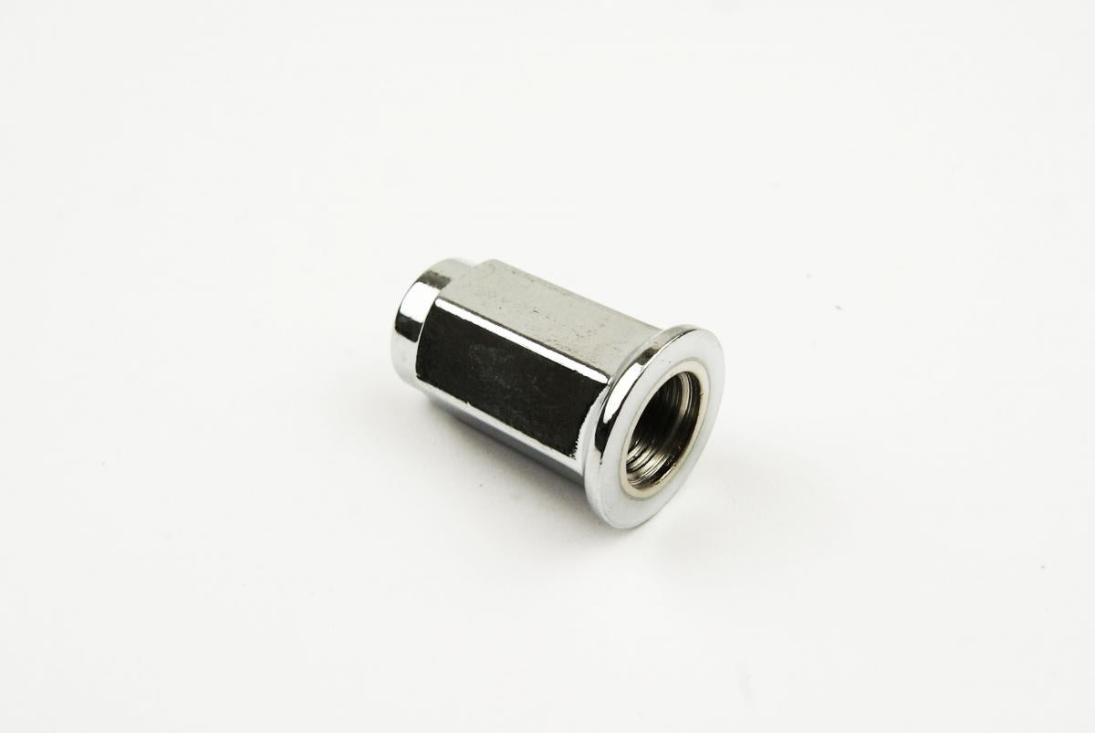 LUG NUT 1/2" 20TPI FLAT CHROME, LUG7